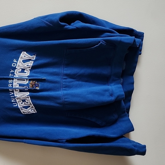 Team Starter Kentucky Wildcats Hoodie Blue, 2XL, embroidered lettering - Picture 3 of 11